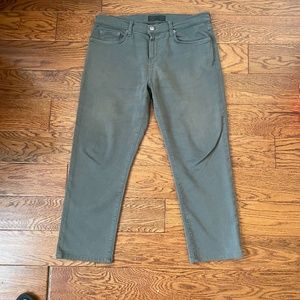 J Brand Green / Grey Pants